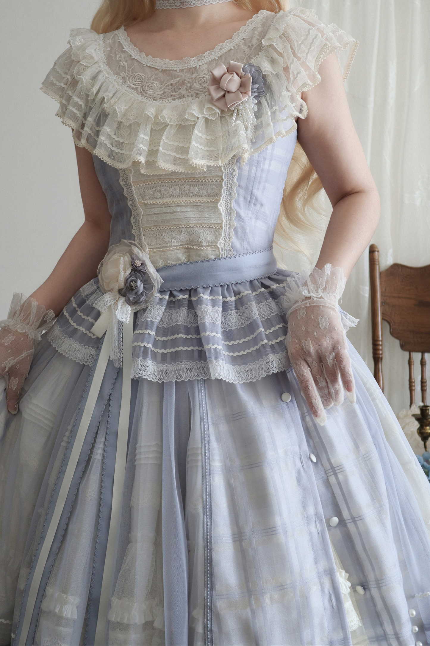 Retro Chiffon Sweet Lolita