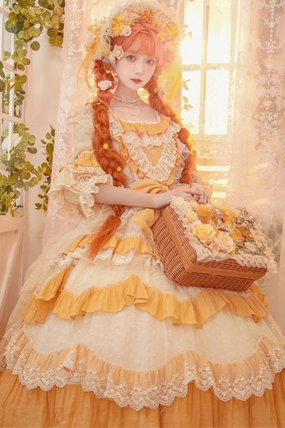 Retro Wedding Girly Lolita Dress