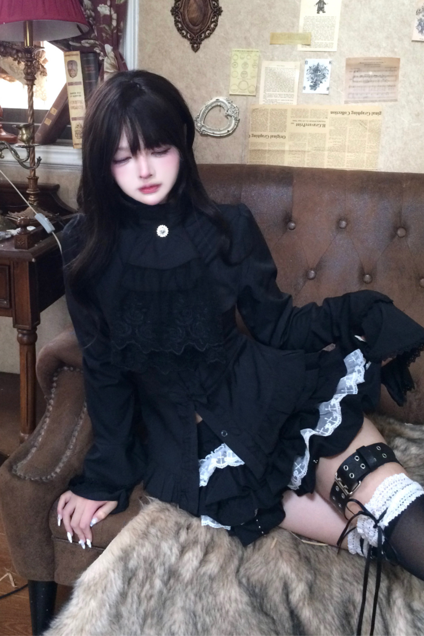 Gothic Shirt + Skirt