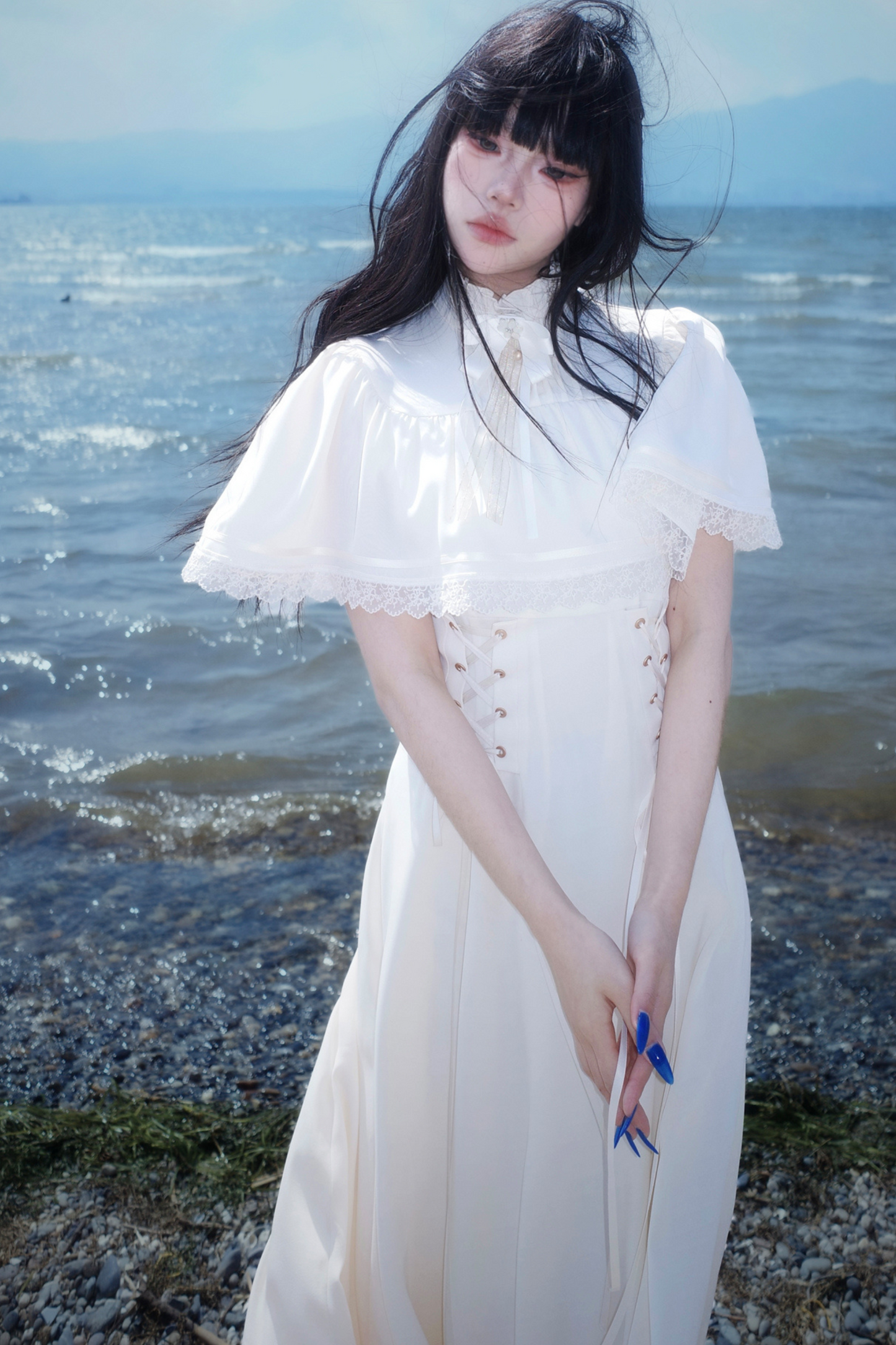 French Retro Lace Dress