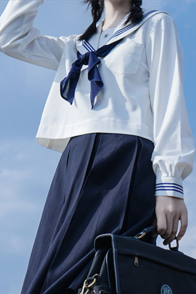 Cryseler Top + Skirt + Socks + Scarf + Scarf Clip