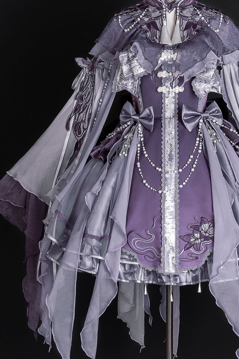 [pre-order] Dark Chinese-style Lolita Fairy Fairy Dress + Shoulder + Sleeve