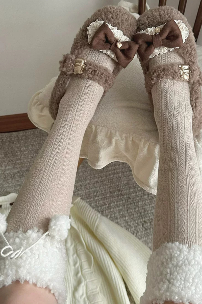 Luxurious Snow Lolita Shoes