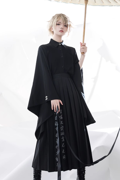 Dark Prince Big Sleeve Blouse