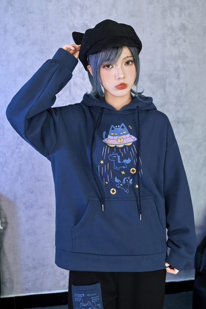 Retro Star Hoodie Sweatshirt
