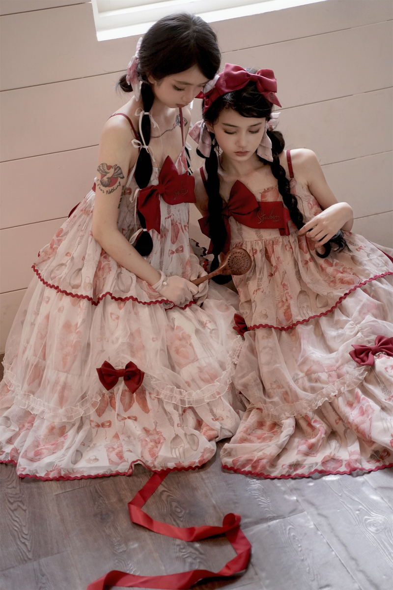 Strawberry Box Lolita Camisole Dress