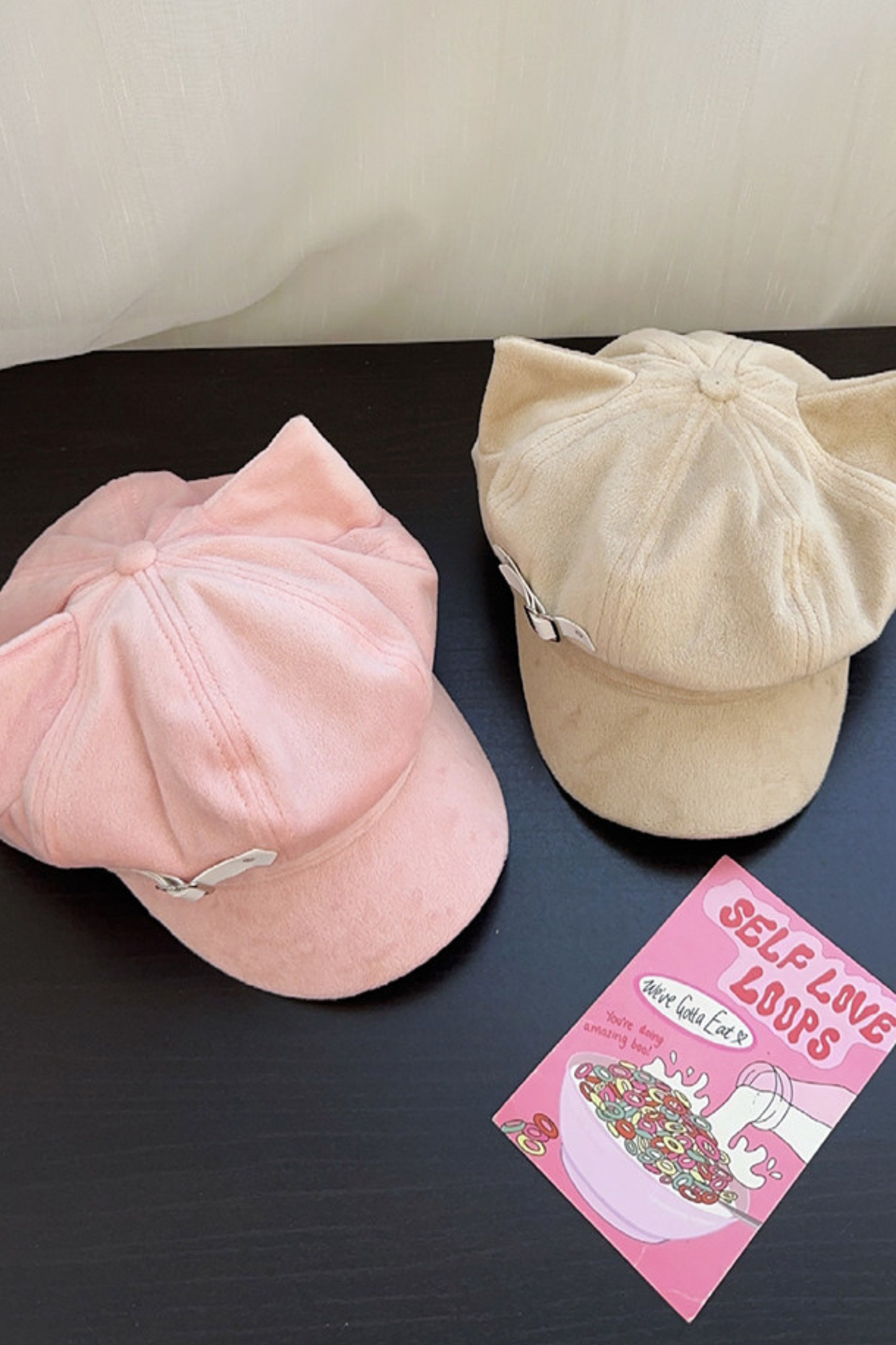 Cat Ear Belt Hat