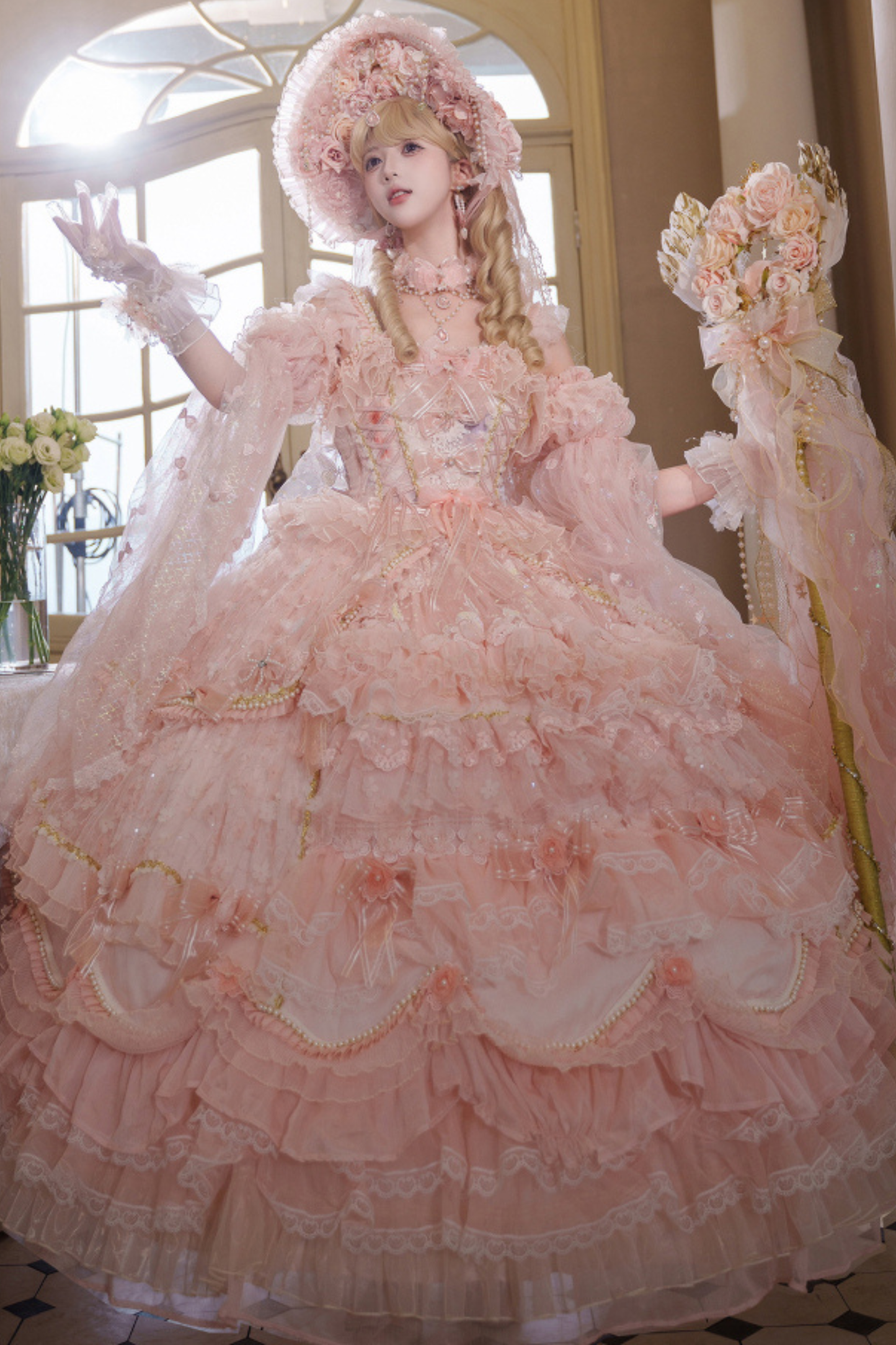 Sweet Tea Party Long Lolita Dress