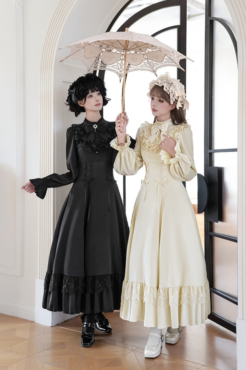 Dress + Shawl + Ribbon + Headdress