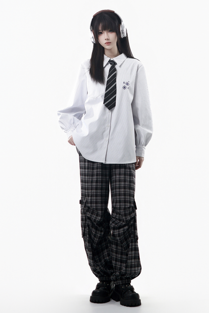 Christmas Hooded Coat + Shirt + Sweatshirt + Long Skirt + Pants