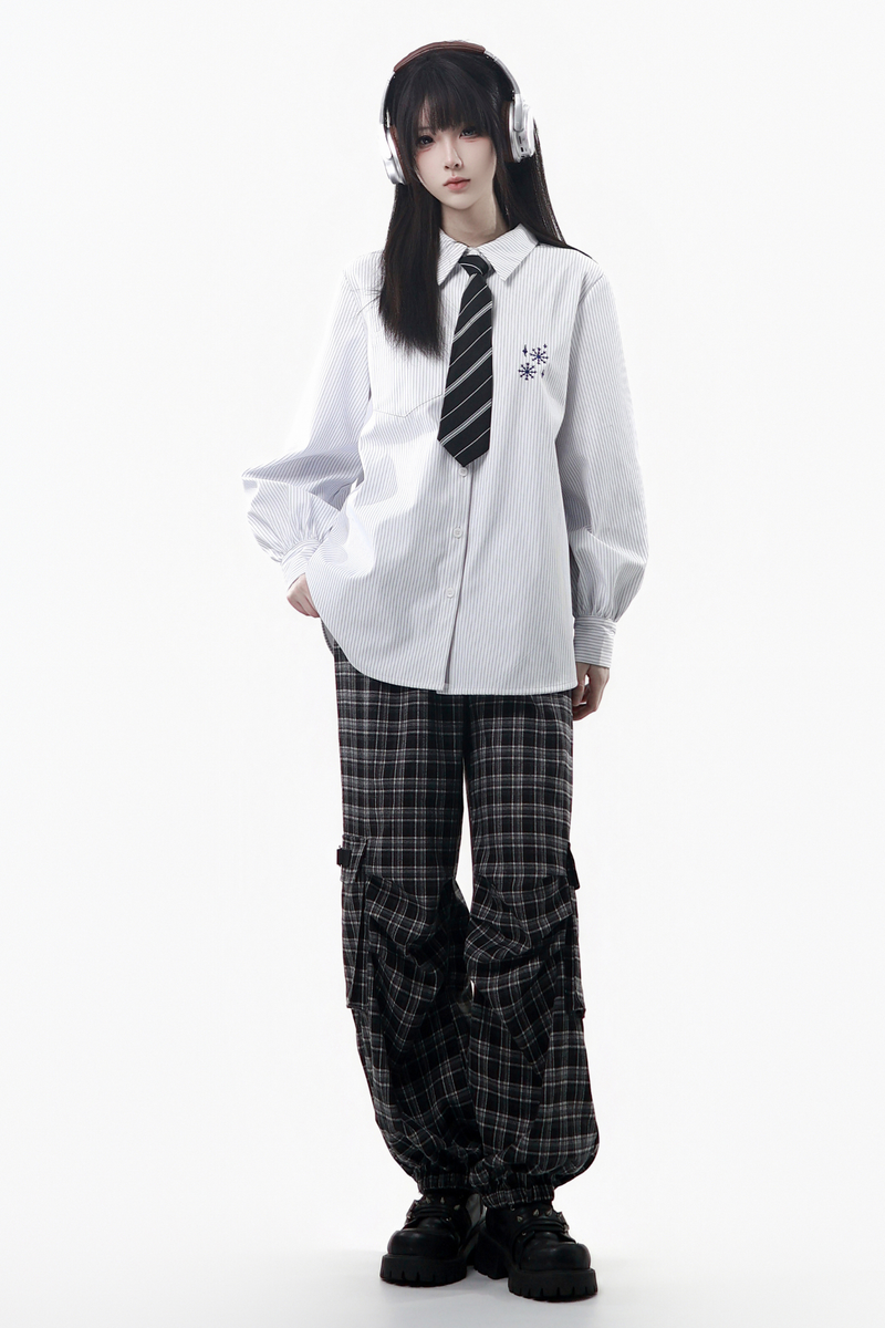 Christmas Hooded Coat + Shirt + Sweatshirt + Long Skirt + Pants