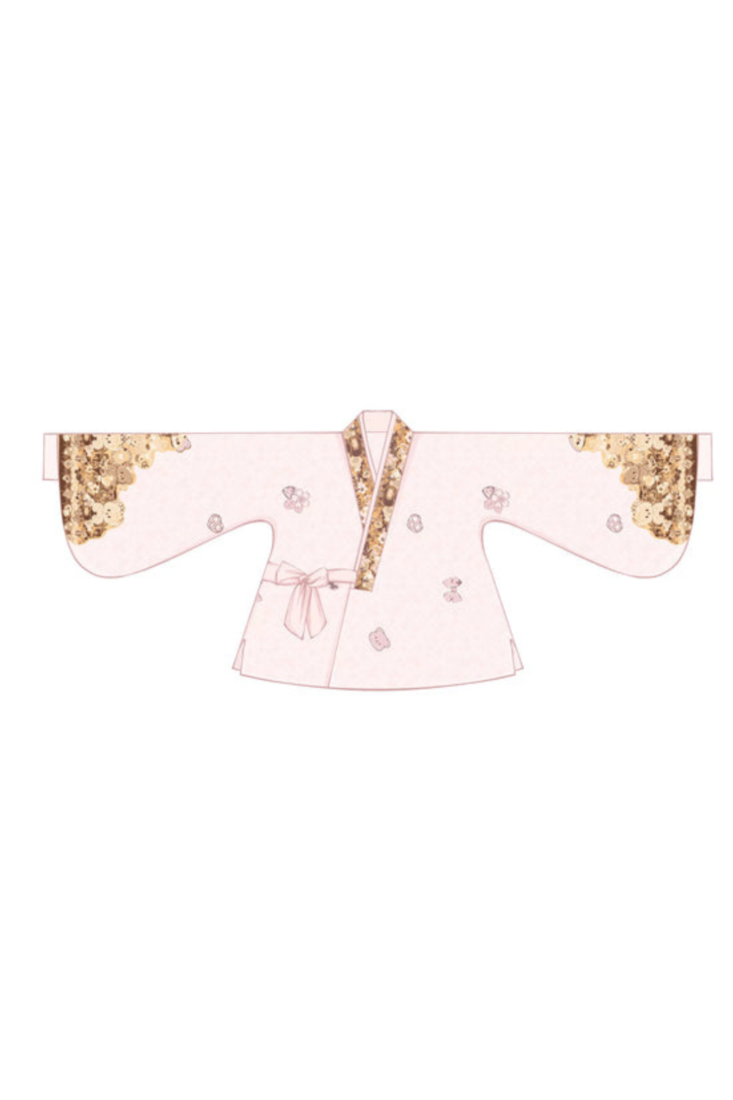Little Bear Dessert House Dress + Skirt + Apron + Brooch + Overskirt