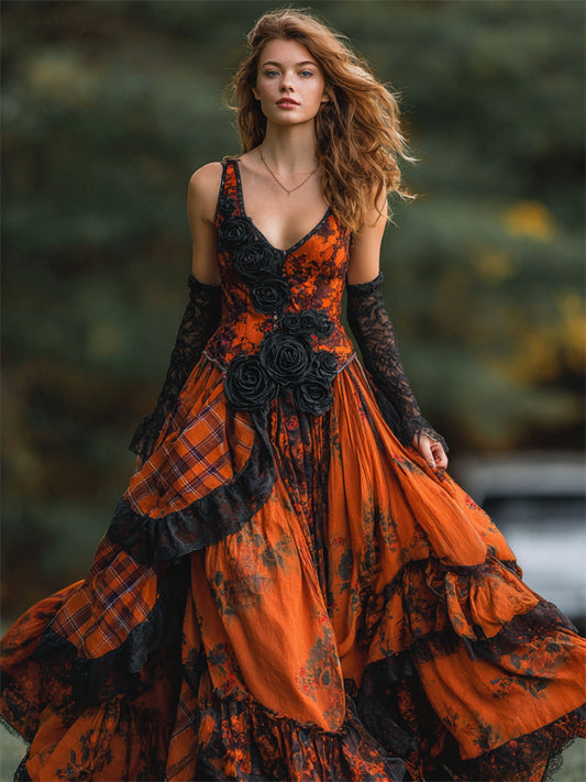 Subtly Elegant Dress with a Refined Vintage Look