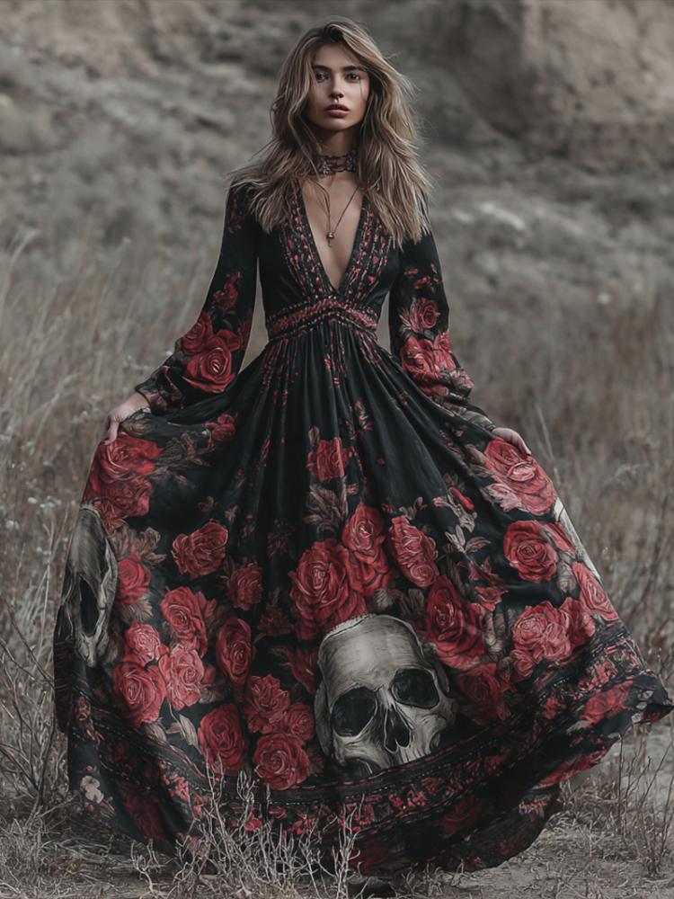 Classic Vintage Dress with a Flattering Fit
