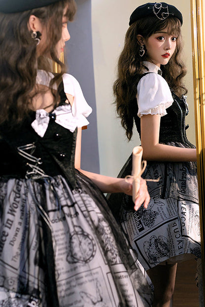 Classic Vintage Dress with a Flattering Fit