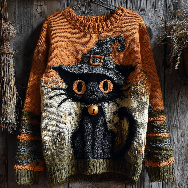 Subtly Elegant Sweater with a Refined Vintage Look