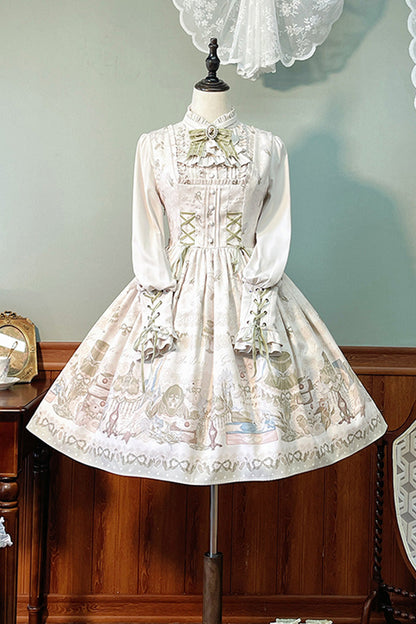 Subtly Elegant Dress with a Refined Vintage Look