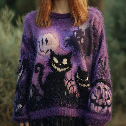 Vintage Inspired Sweater with a Contemporary Edge