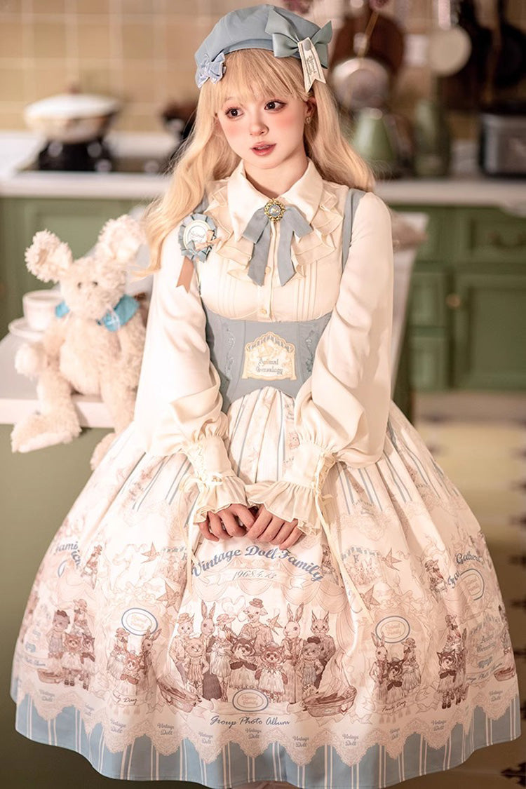 Classic Vintage Dress with a Flattering Fit