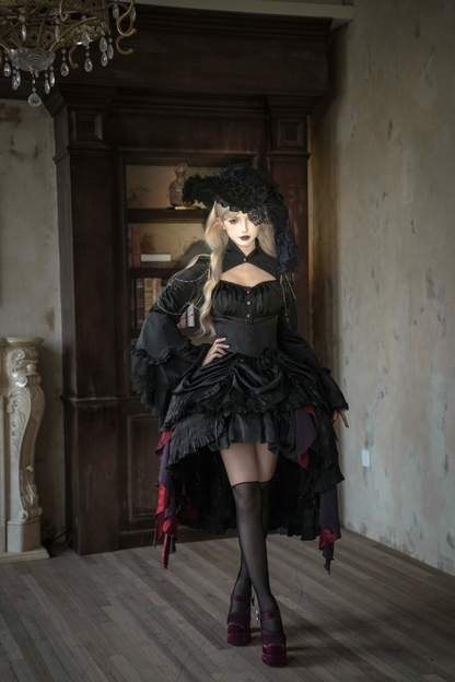 Dark Flower Gothic Lolita Set