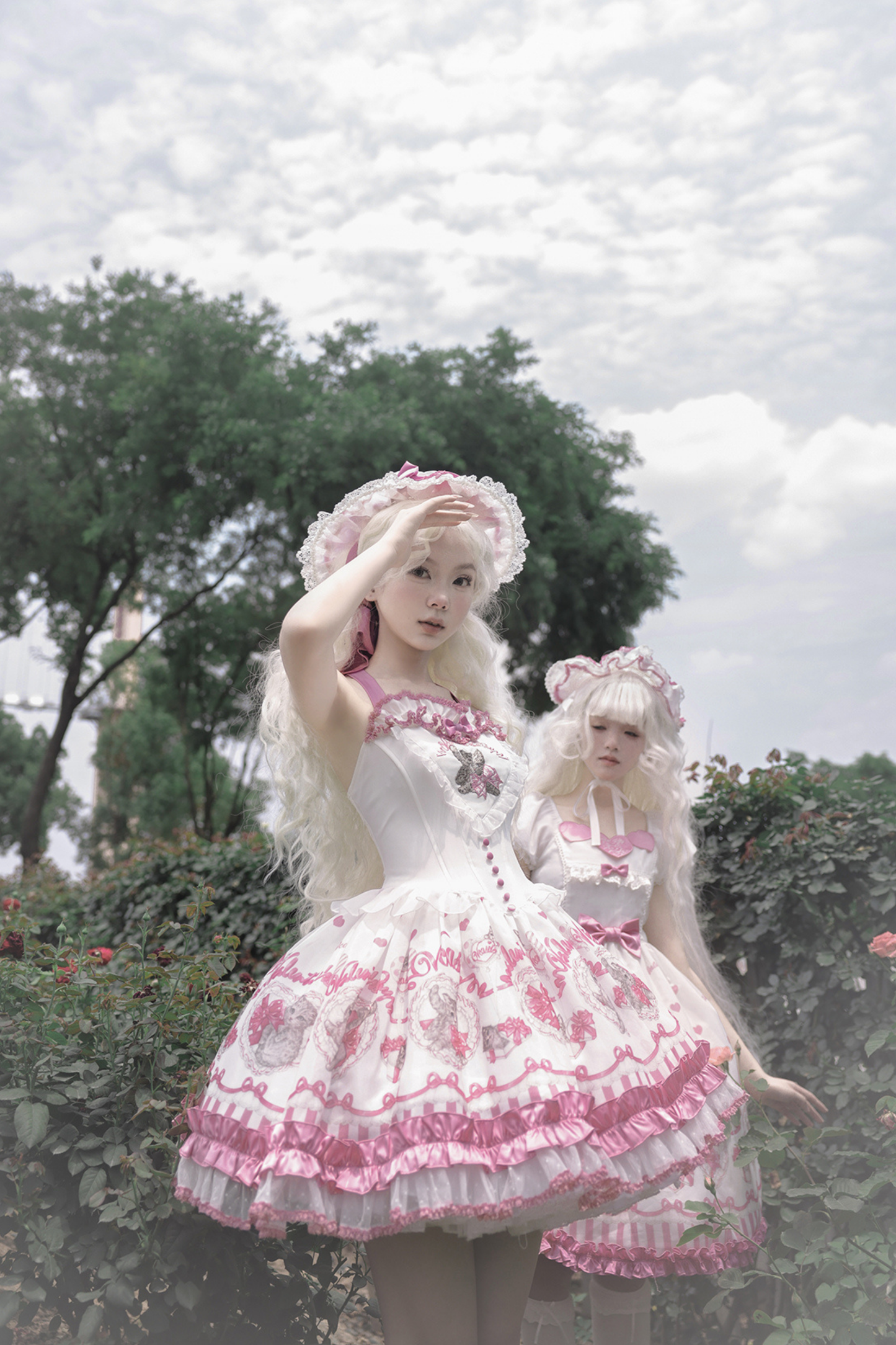 Sweet Girly Cat Jsk + Dress