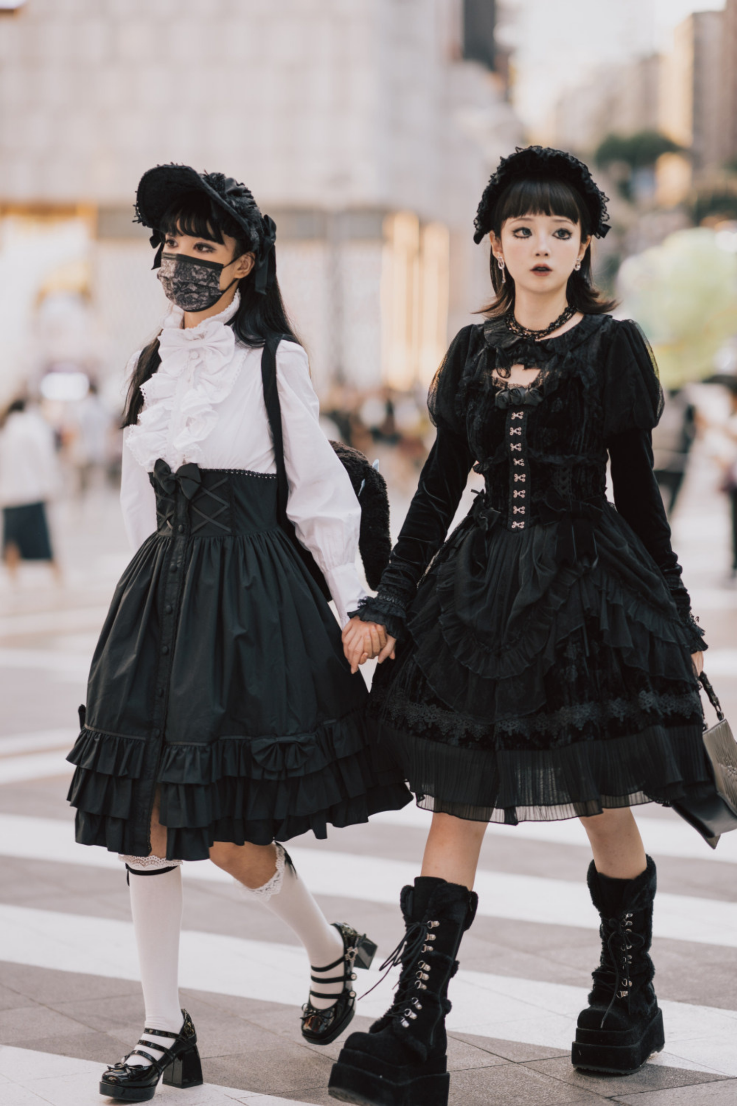 Gothic Doll Lolita Dress + Short Jacket