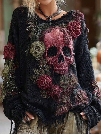 Classic Vintage Sweater with a Flattering Fit