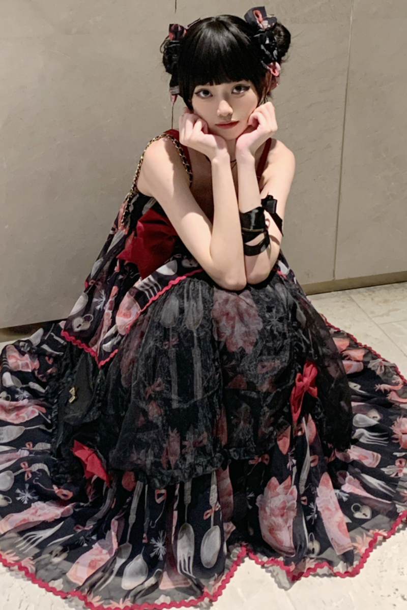 Strawberry Box Lolita Camisole Dress