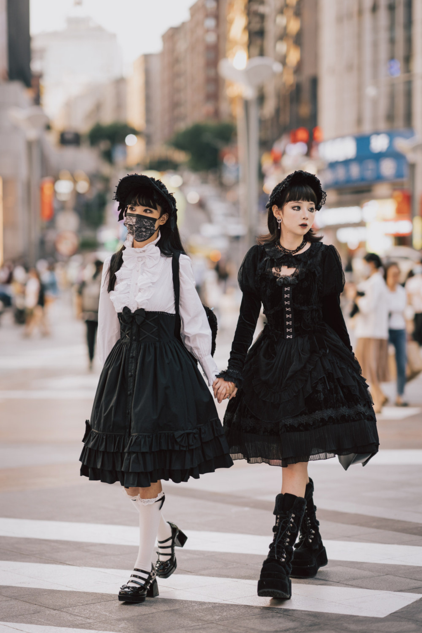 Gothic Doll Lolita Dress + Short Jacket