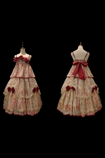 Strawberry Box Lolita Camisole Dress