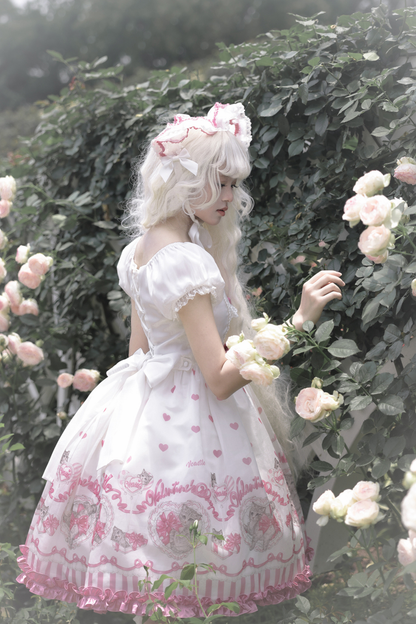 Sweet Girly Cat Jsk + Dress