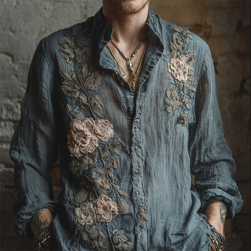 Finely Styled Shirt with a Classic Vintage Look