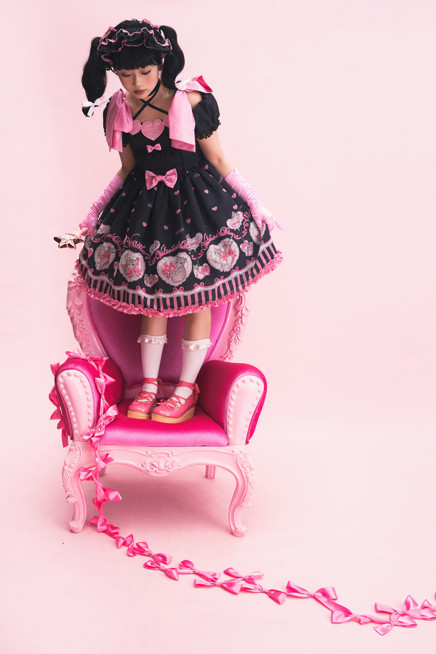 Sweet Girly Cat Jsk + Dress
