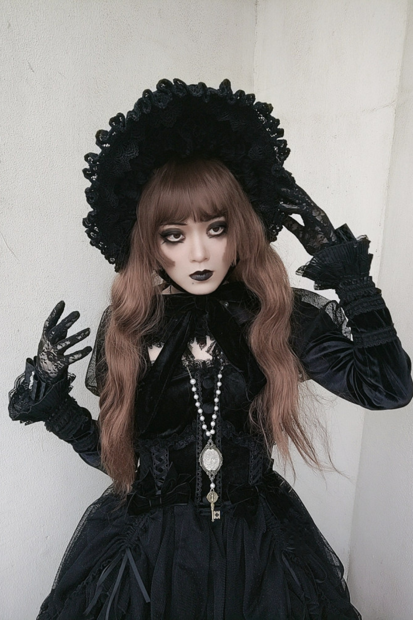 Gothic Doll Lolita Dress + Short Jacket