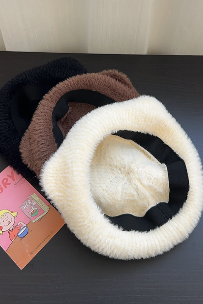 Cat Ear Fur Beret