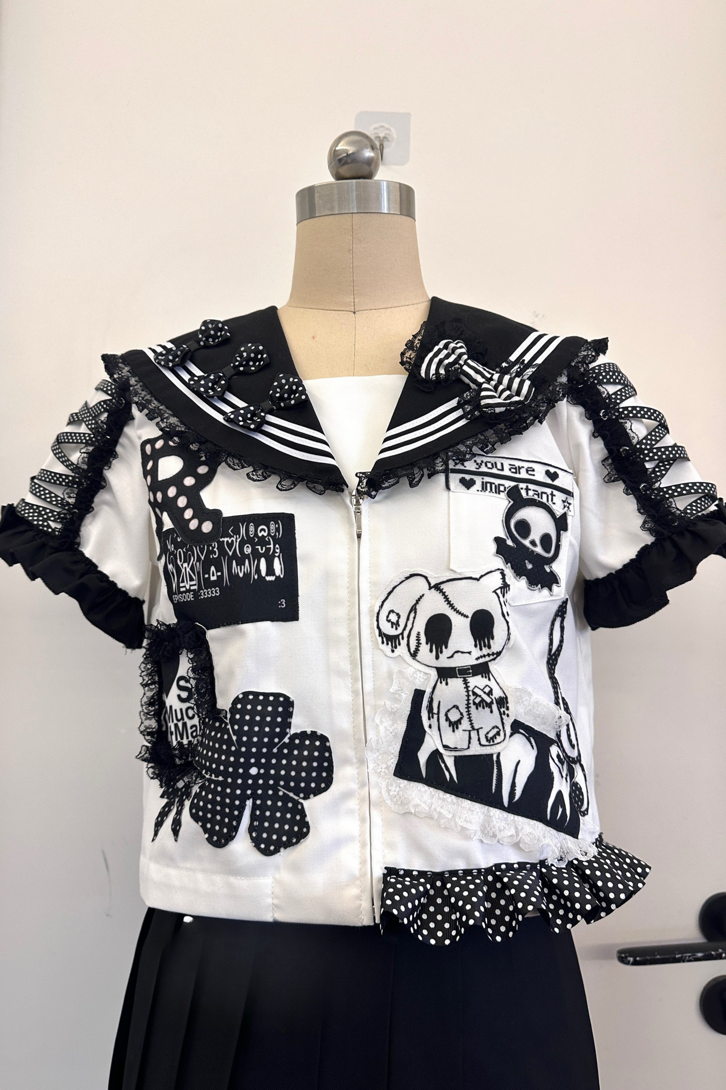 Campus Sailor Punk Top + Skirt