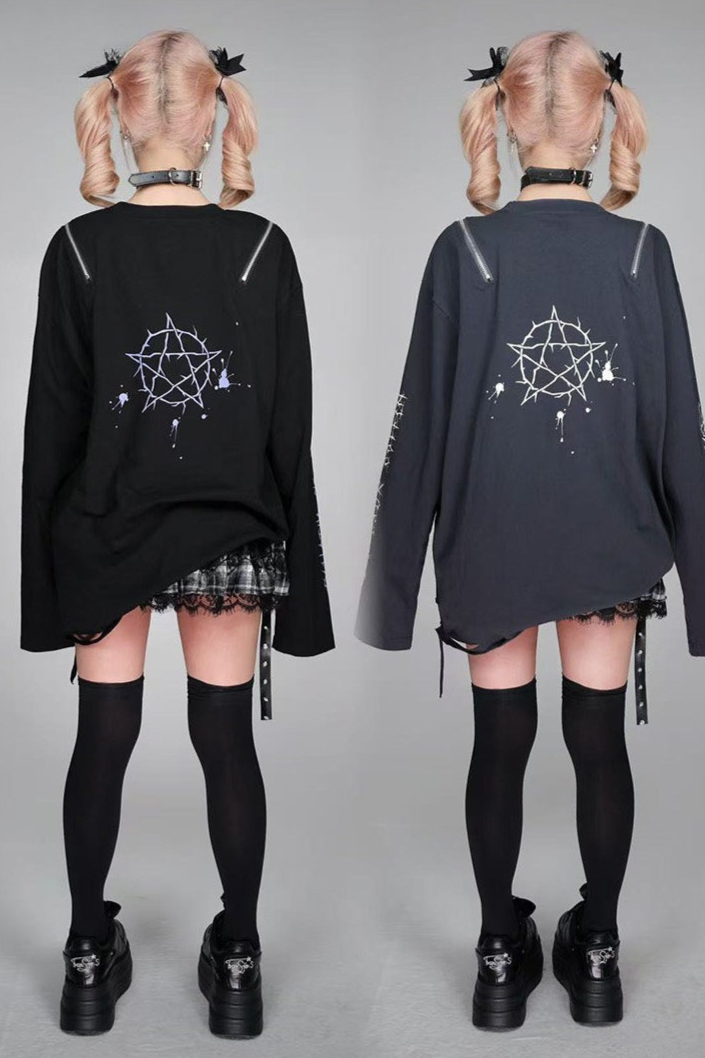 Pure Dark Distressed Top
