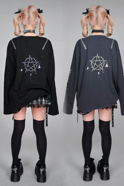 Pure Dark Distressed Top