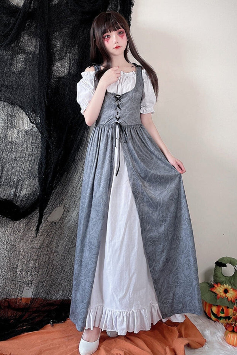 Pastoral Court Maid Costume Set