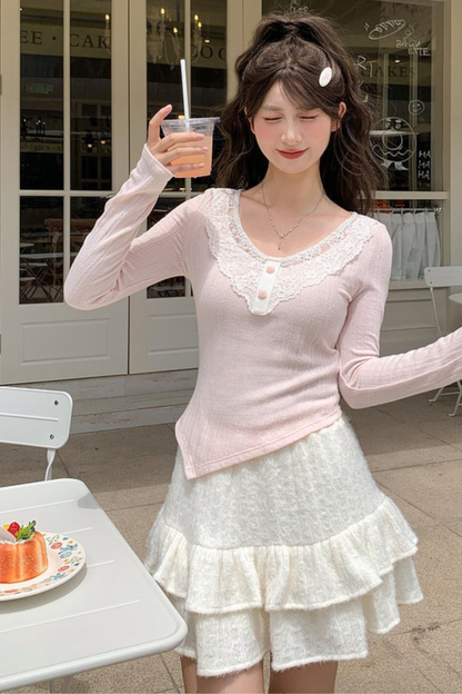 Sweet Slim Asymmetric Top