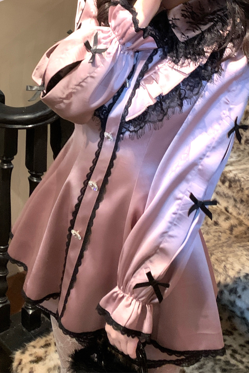 Ribbon Lace Dress