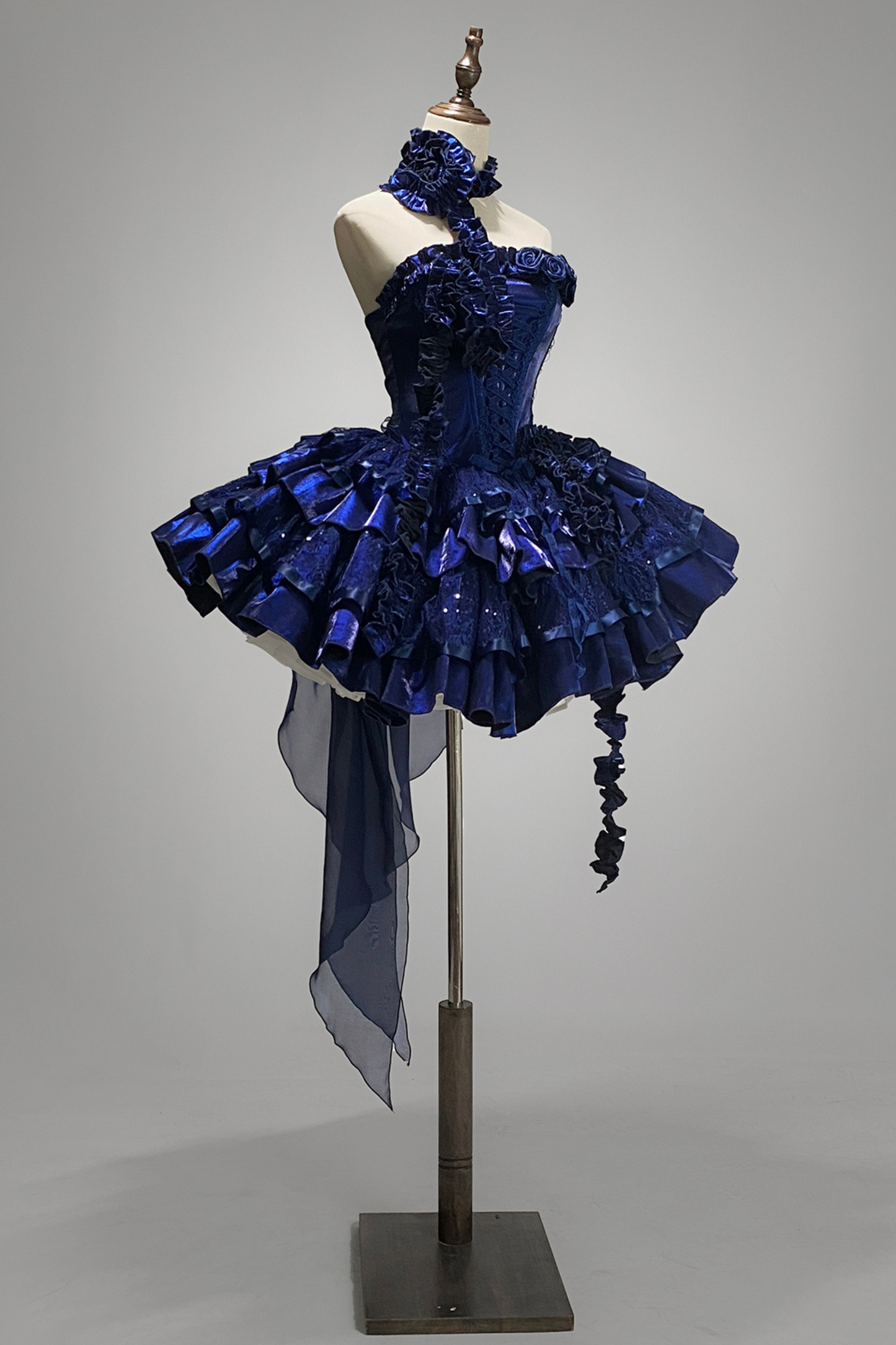 [pre-order] Silent Dark Gothic Fishbone Dress