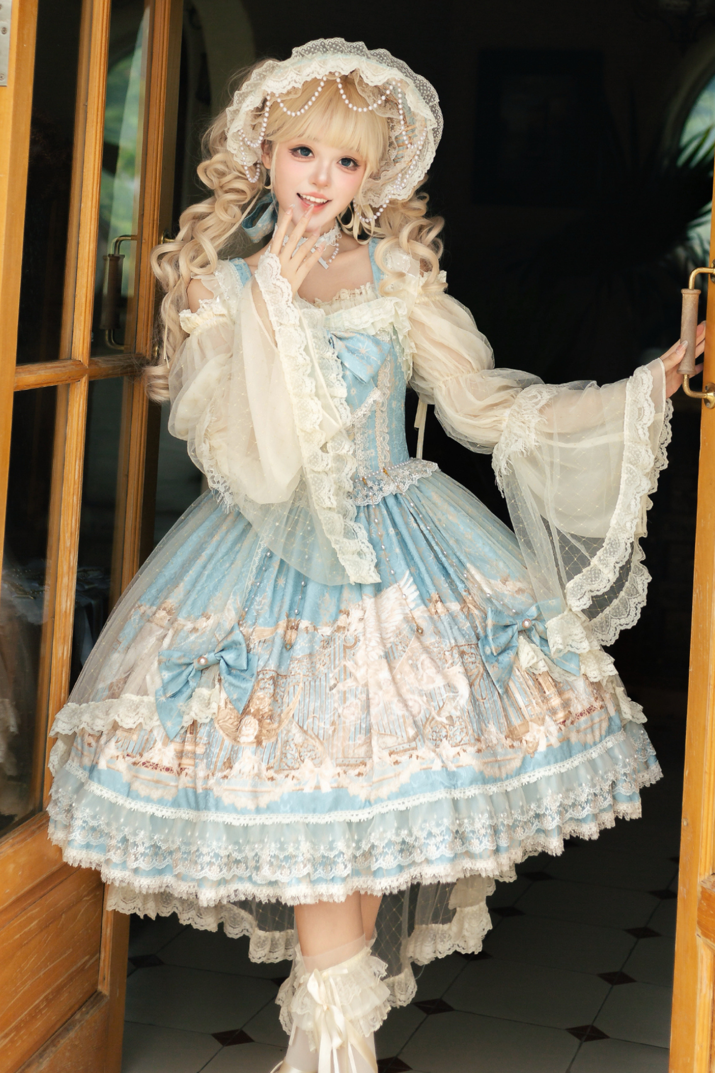 Unicorn Classical Princess Jumperskirt + Top + Bonnet + Catsuit