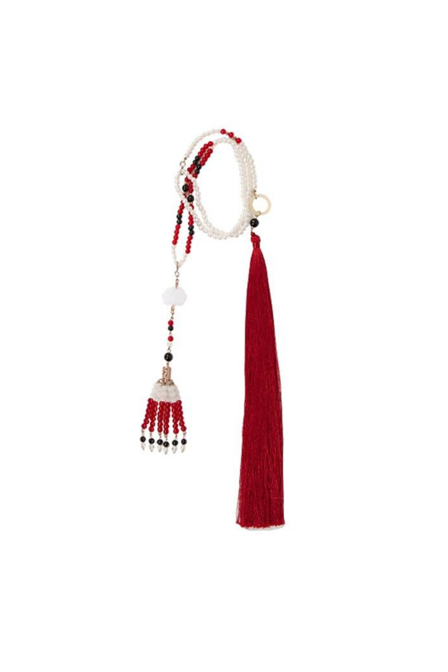 Retro Chinese-style Dress + Sleeves + Shawl + Accessories + Hairpin
