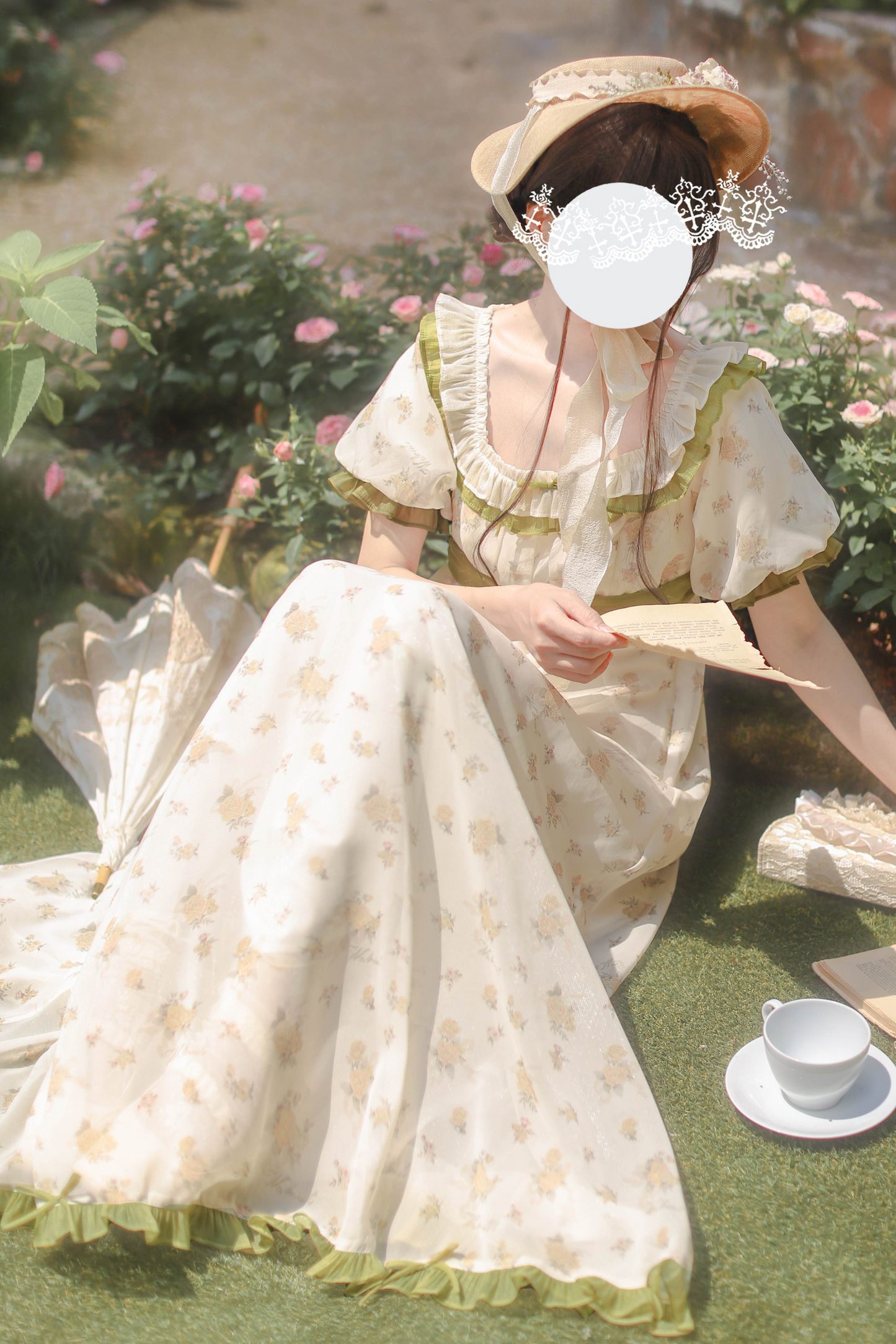 [pre-order] Flower Retro Doll Dress
