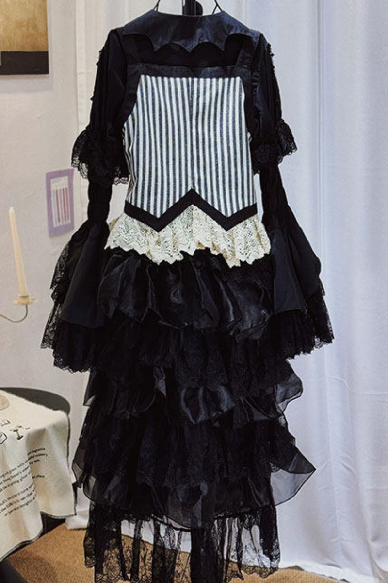 [pre-order Deadline: April 27] Striped Gothic Vest + Shirt + Pants + Skirt + Tail + Accessories