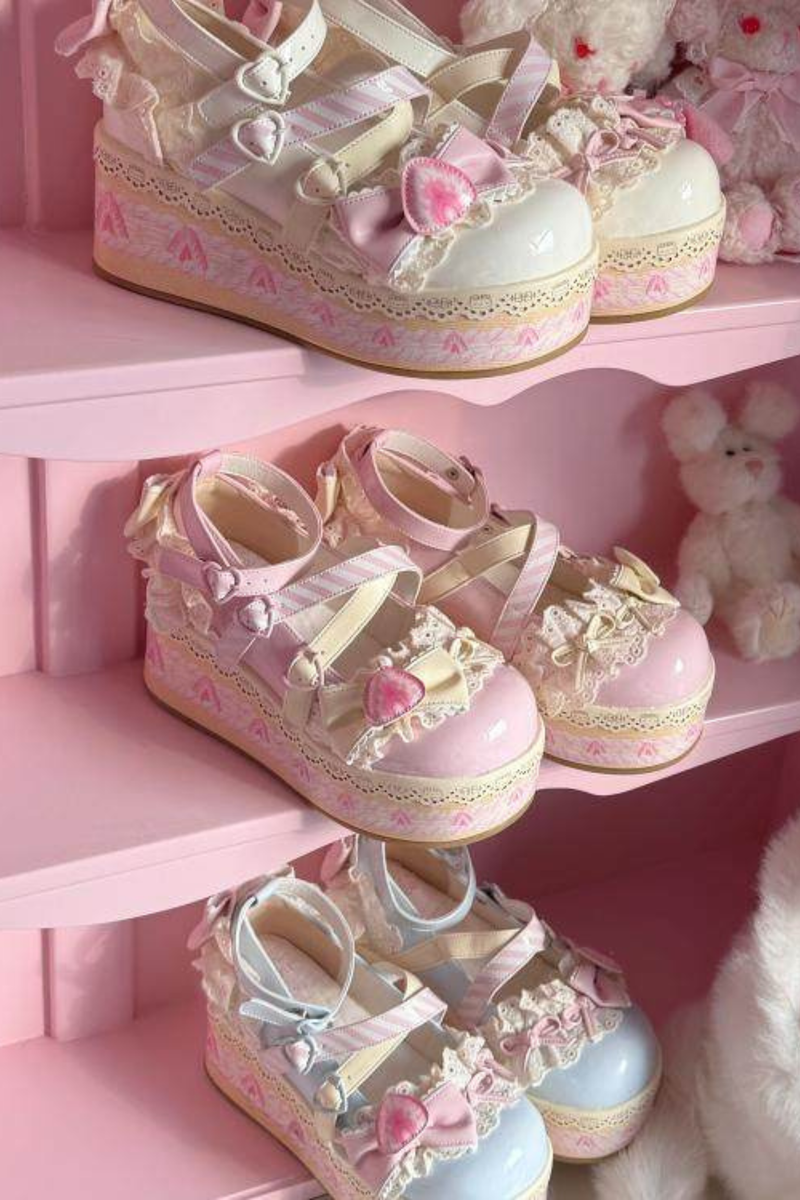Strawberry Limited Lolita Shoes