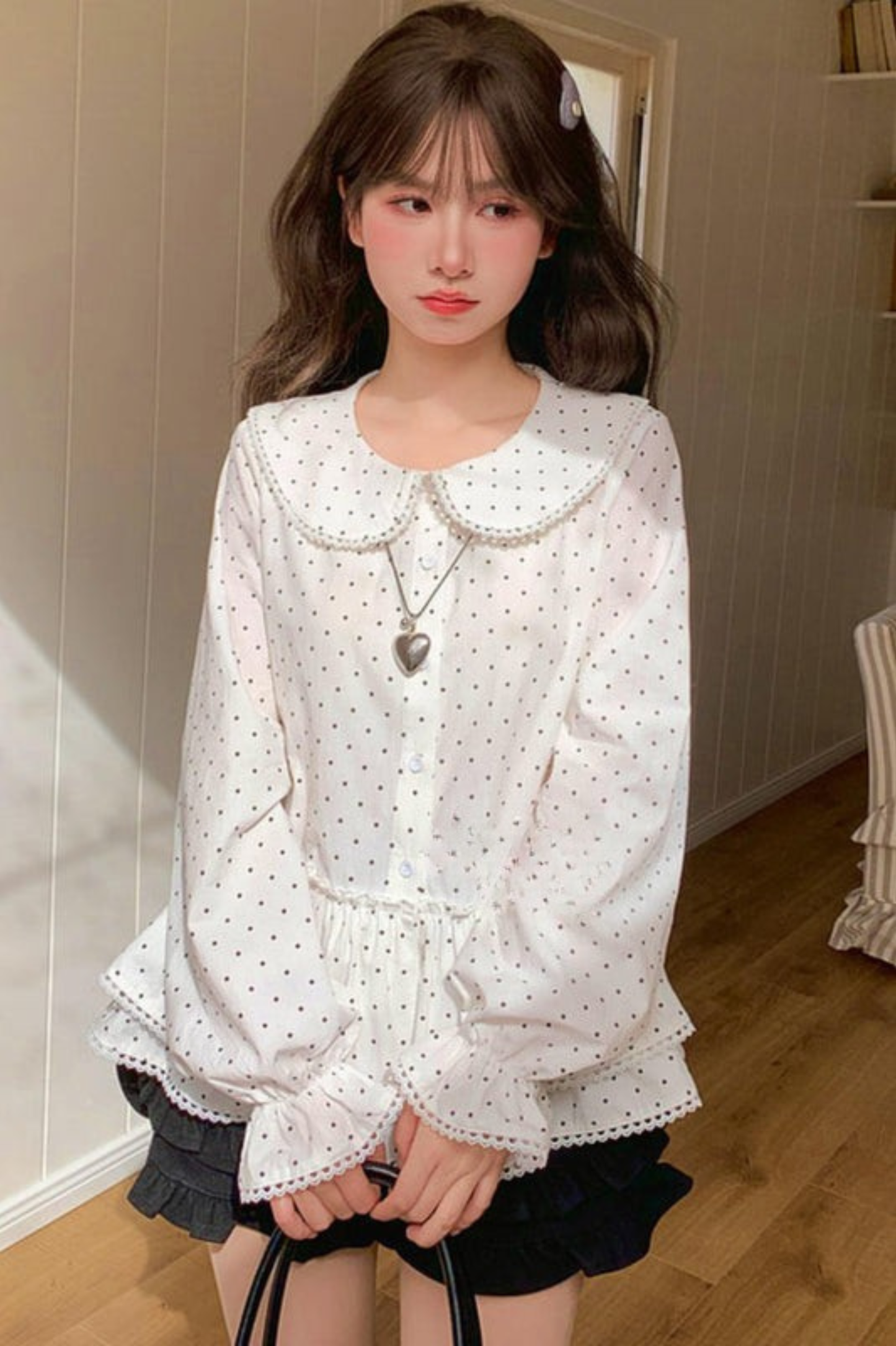 Pure Polka Dot Blouse