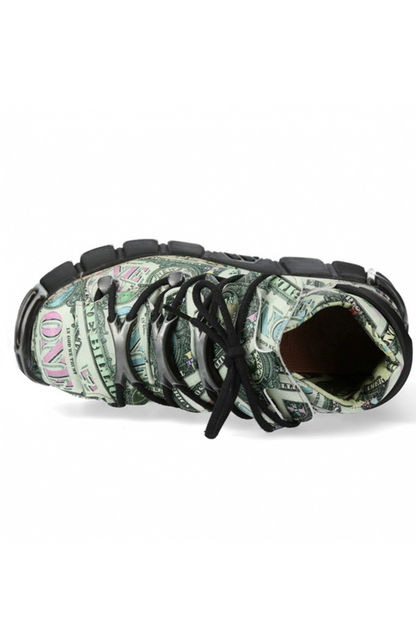 Y2k Subculture Platform American Comic Shoes