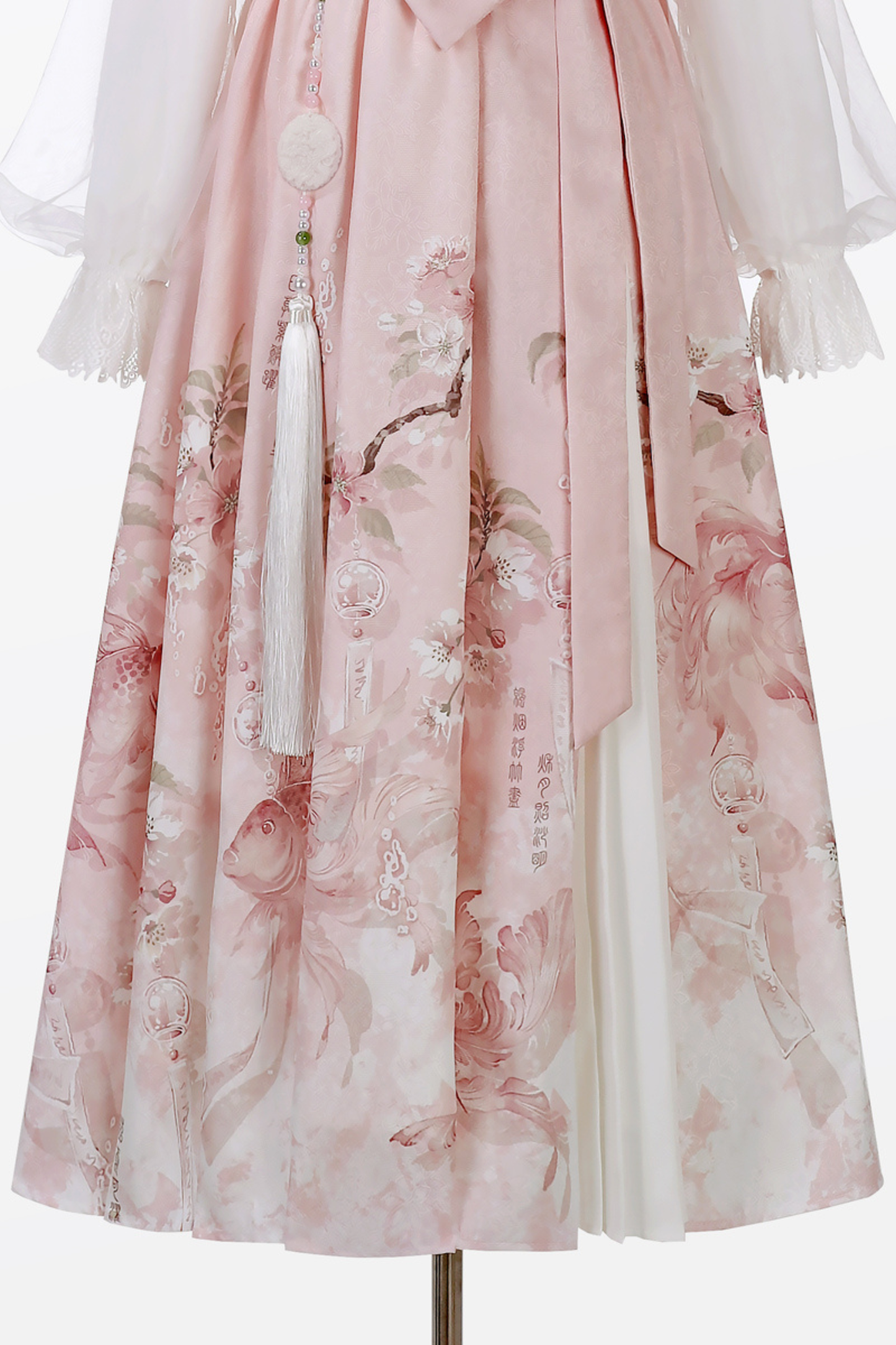 Sweet Flower Shawl + Blouse + Skirt